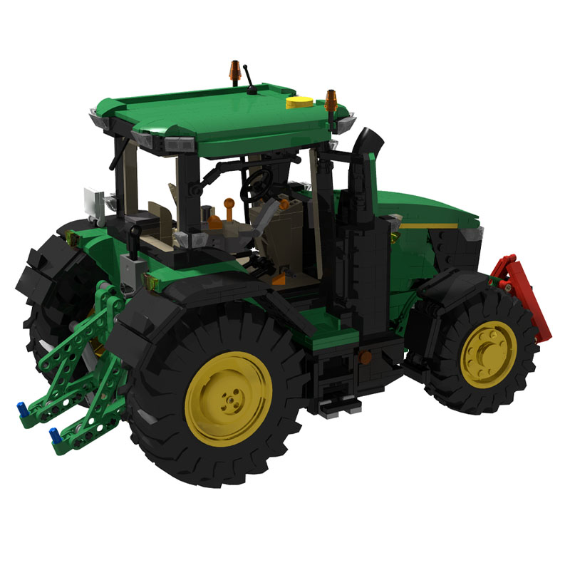 Urban Farming Usa - MOC-231420 Urban Farm Agricultural Tractor Building