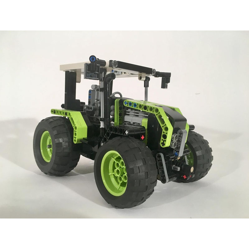 Urban Farming Usa - MOC-97333 Urban Farm Agricultural Tractor Building