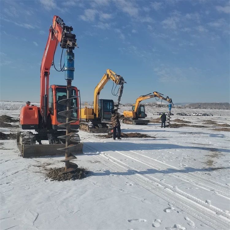 Urban Farming Usa - Quick Change Auger for Excavator Hydraulic