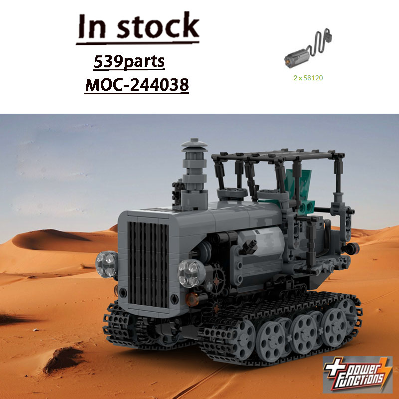Urban Farming Usa - MOC-244038 Urban Retro Agricultural Farm Tractor