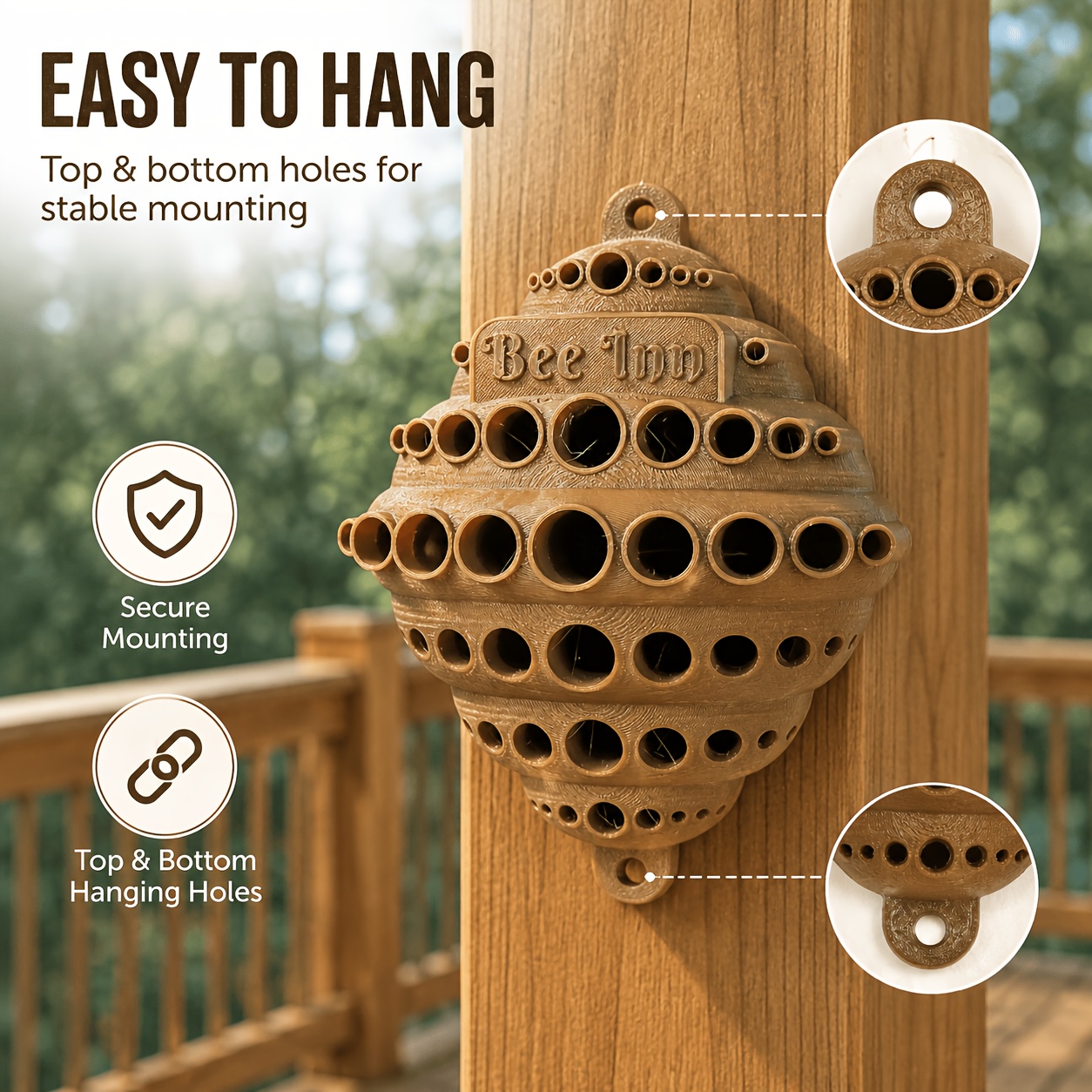 3D Printed Wall-Mounted Bee &  - đánh giá và giá Urban Farming Usa
