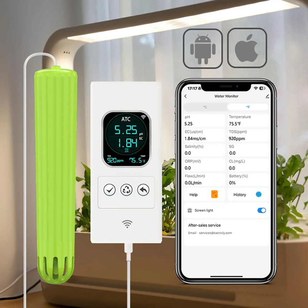 Kactoily 4-in-1 WiFi Sensor Ur - đánh giá và giá Urban Farming Gardening