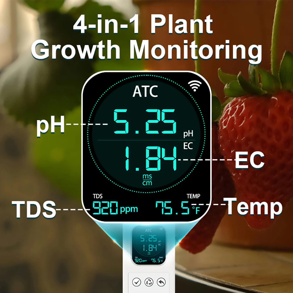 Kactoily 4-in-1 WiFi Sensor Ur - đánh giá và giá Urban Farming Gardening